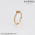 14321 New design ladies ring star shape gold finger ring with artificial gemstone high-end style for hot sale